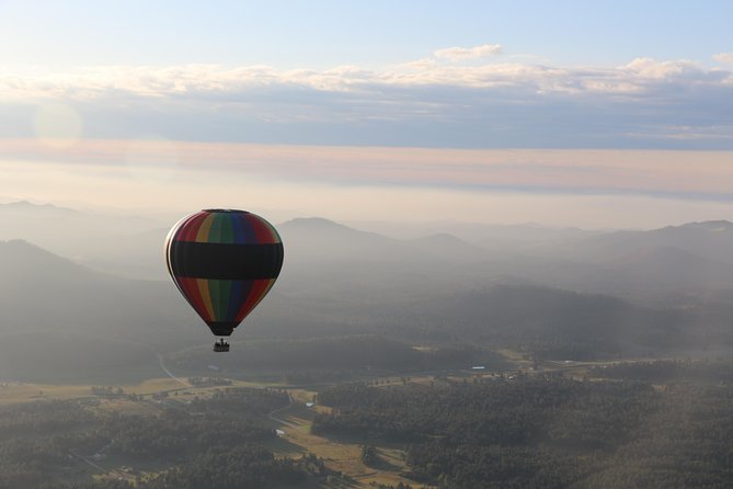 Hot Air Balloon Flight Over Black Hills - After Landing: The Champagne Toast, Snacks, and Ballooning History