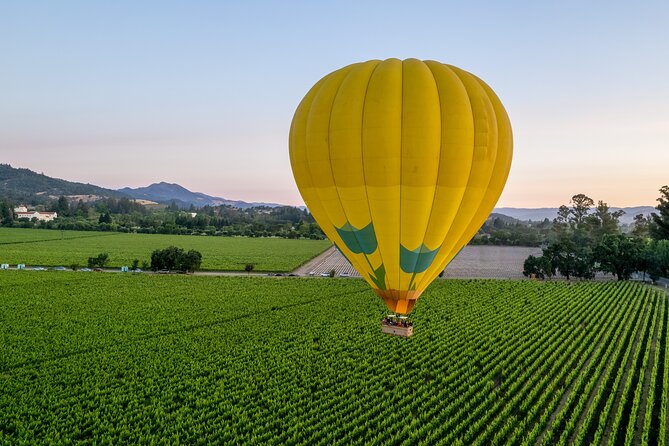 Hot Air Balloon Rides in Napa Valley - How High You Go, and What That Means for Your View