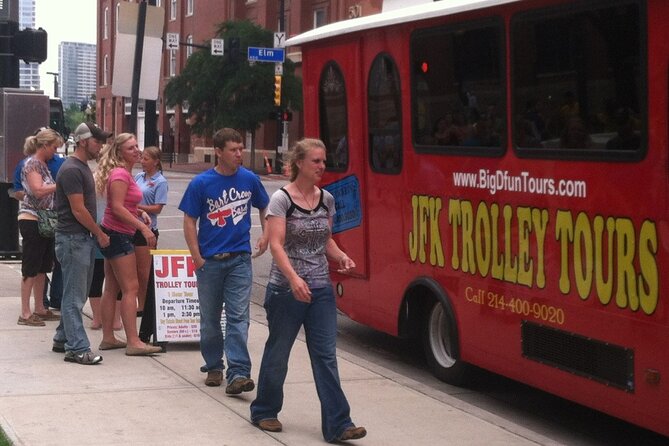 John F. Kennedy Trolley Tour in Dallas - Stop 1, Dealey Plaza: the setting that explains everything