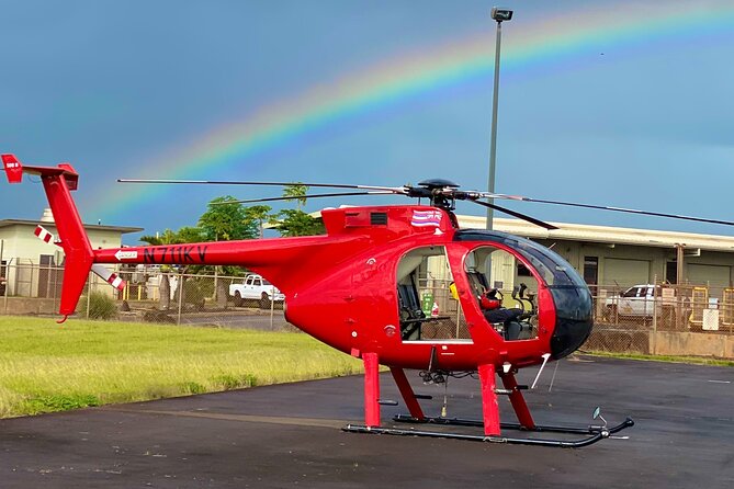 Kauai: Hughes 500 4-Passenger Doors-Off Helicopters - The 1-hour plan: fast sights, no wasted time