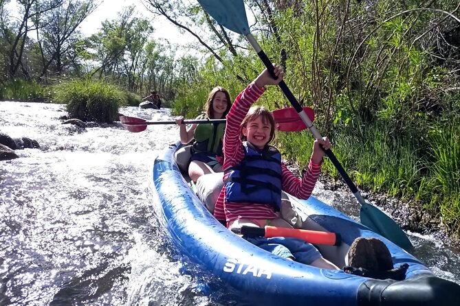 Kayak Tour on the Verde River - How the rapids feel, and what the guides do for you