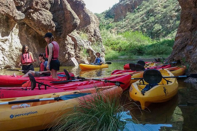 Kayaking 2 Hr Canyon & Cliffside on Saguaro Lake - Mandatory Orientation: How They Set You Up to Paddle Confidently