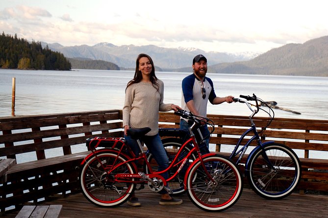 Ketchikan Electric Bike and Rain Forest Hike Ecotour - E-bikes here are quiet, practical, and pedal-powered