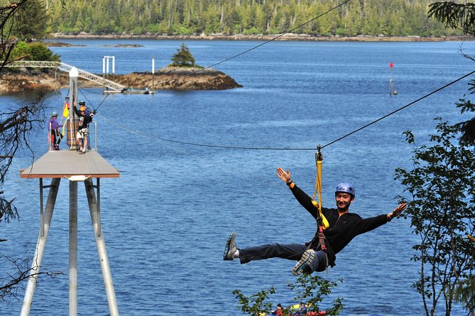 Ketchikan Shore Excursion: Rainforest Canopy Ropes and Zipline Adventure Park - The course layout you’ll actually feel: ziplines plus ropes