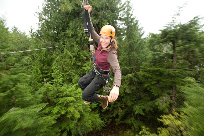 Ketchikan Shore Excursion: Rainforest Canopy Ropes and Zipline Adventure Park - The 50-foot tower option: best photo moment if you have the nerve