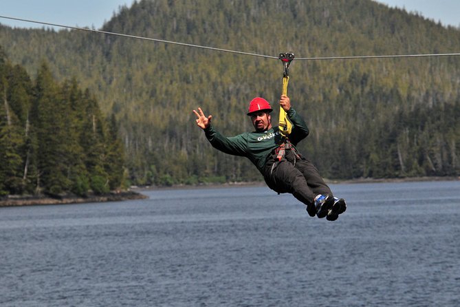 Ketchikan Shore Excursion: Rainforest Canopy Ropes and Zipline Adventure Park - Seven ziplines over Ketchikan waters: what you’ll notice from above