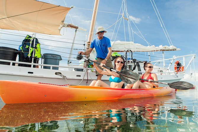 Key West Full-Day Ocean Adventure: Kayak, Snorkel, Sail - Kayaking under the mangroves: quieter water, close-up life