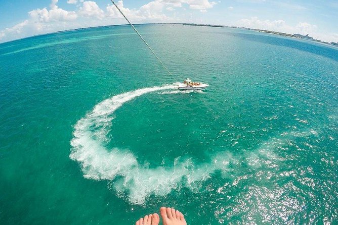 Key West Parasailing Adventure above Emerald Blue Waters - Dry Takeoff, Optional Ocean Dip, and the Parts That Surprise You