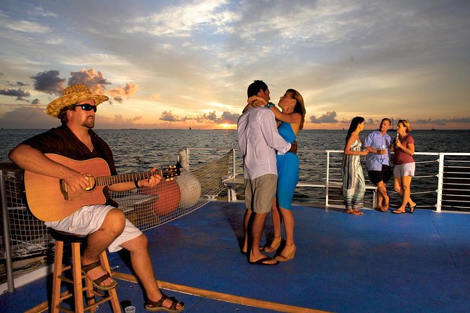 Key West Sunset Sail with Live Music, Drinks and Appetizers - The Drink and Appetizer Plan, Including the No-Special-Diet Note