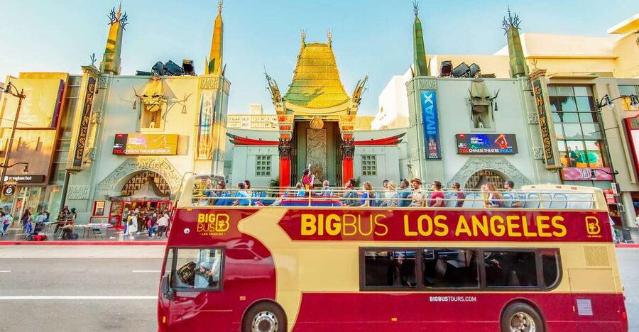 LA: Hop-on Hop-off Tour by Open-top Bus with 19 Stops - Hollywood Hotspots Along the Red Route, Stop by Stop