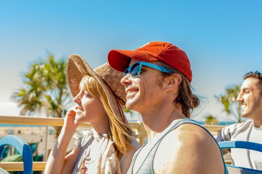LA: Hop-on Hop-off Tour by Open-top Bus with 19 Stops - Santa Monica on the Blue Route, and What the Beach Shuttle Changes