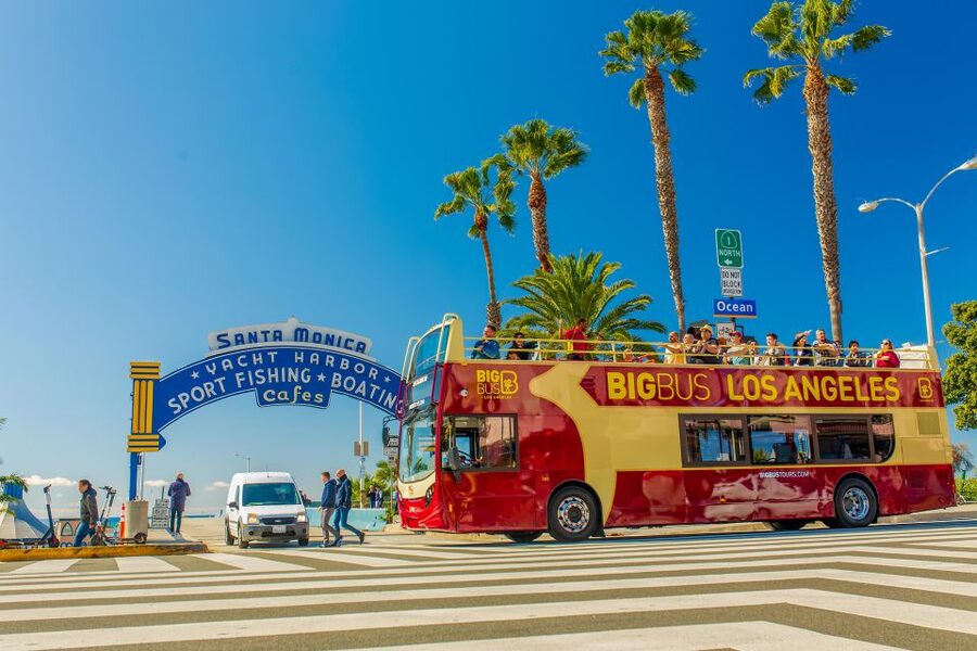 LA: Hop-on Hop-off Tour by Open-top Bus with 19 Stops - Price and Value for a 1 to 2 Day LA Loop
