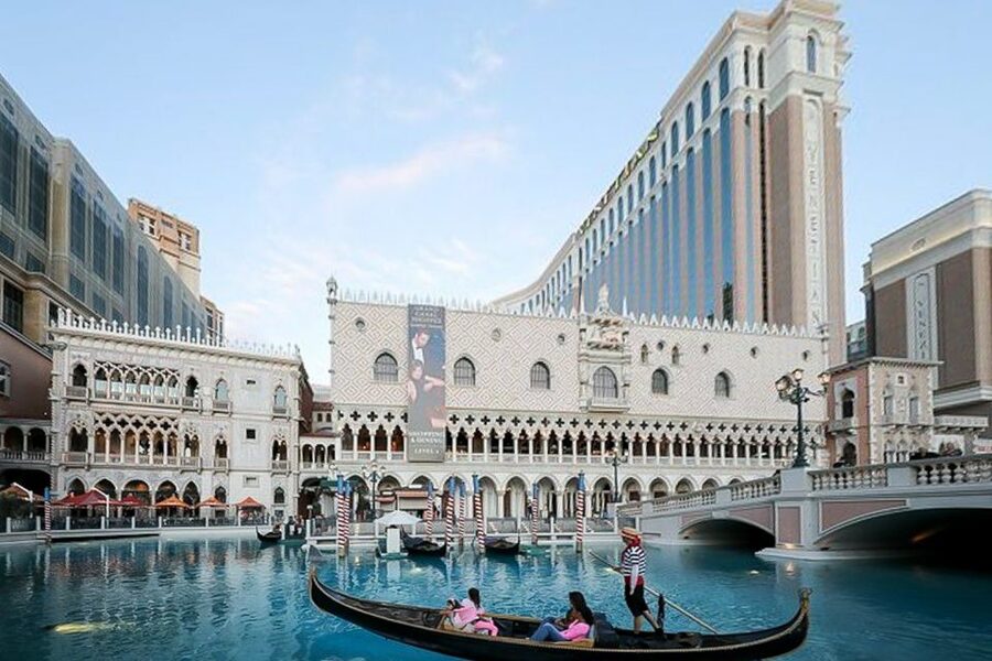 Las Vegas: Entry to Madame Tussauds with a Gondola Cruise - The outdoor Grand Canal gondola: Strip views and live singing