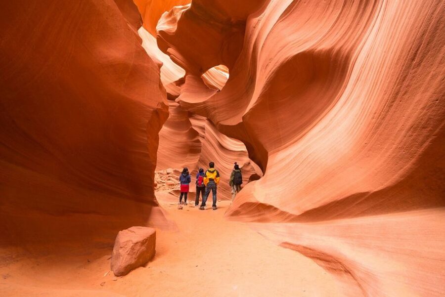 Las Vegas: Grand Canyon, Antelope Canyon, Horseshoe Bend - Horseshoe Bend: a 1.2 km sandy trail to the horseshoe-shaped Colorado River