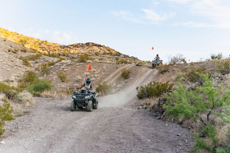Las Vegas: Guided Las Vegas Desert ATV Tour - Mandalay Bay to the desert riding zone, without stress