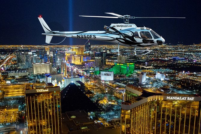 Las Vegas Helicopter Night Strip Flight Tour with Optional Dinner - Seats, Weight, and Getting the Best View