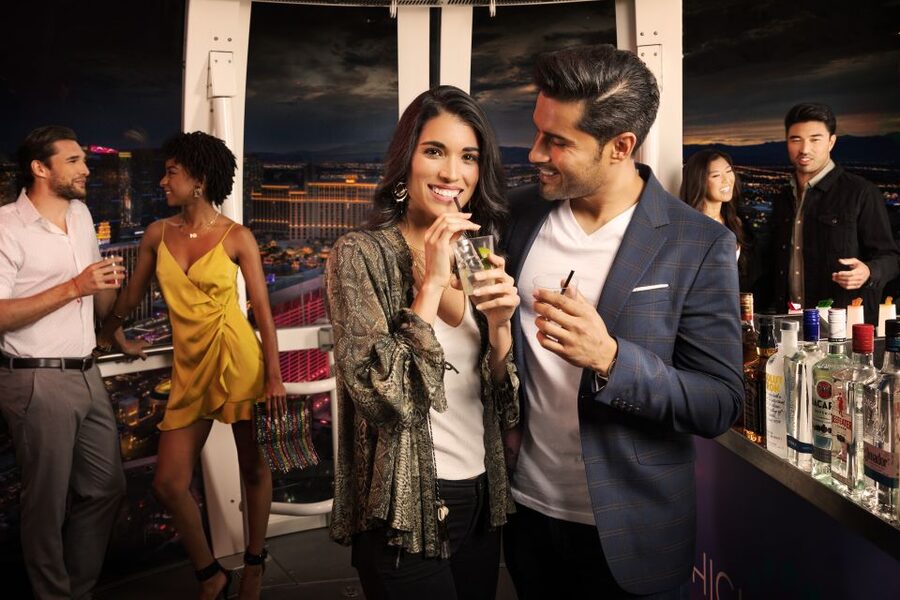 Las Vegas: High Roller Entry Ticket with In-Cabin Open Bar - Key highlights to know before you go