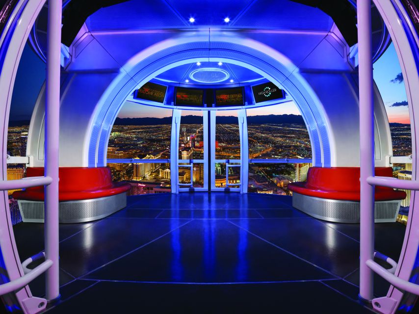 Las Vegas: High Roller Entry Ticket with In-Cabin Open Bar - Trivia narration and how the ride stays interesting
