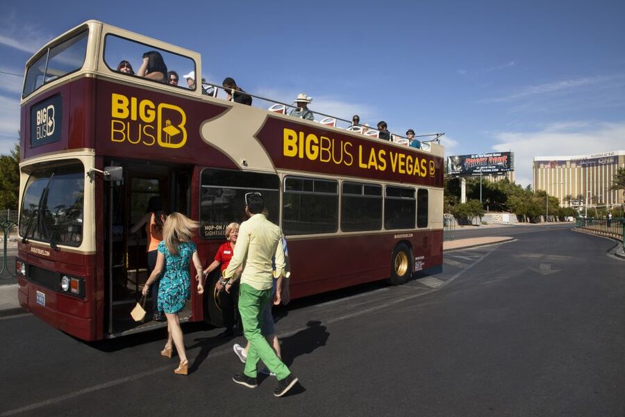 Las Vegas: Hop-on Hop-off Sightseeing Tour by Open-Top Bus - The Night Tour Advantage: Fremont Street Experience Under the Canopy
