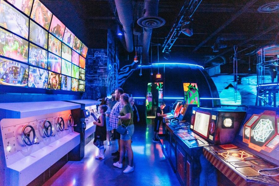Las Vegas: Meow Wolf Omega Mart Ticket - Datamosh bar and on-site food, plan around the venue rules
