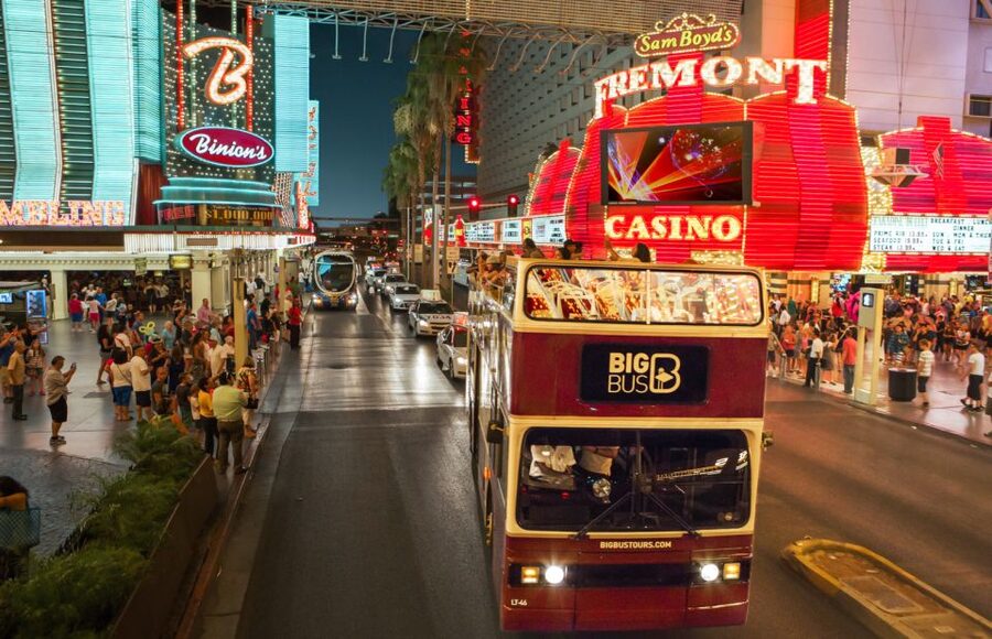Las Vegas: Sightseeing Night Tour by Open-top Bus - What You Get in 2 Hours on the Strip and Downtown