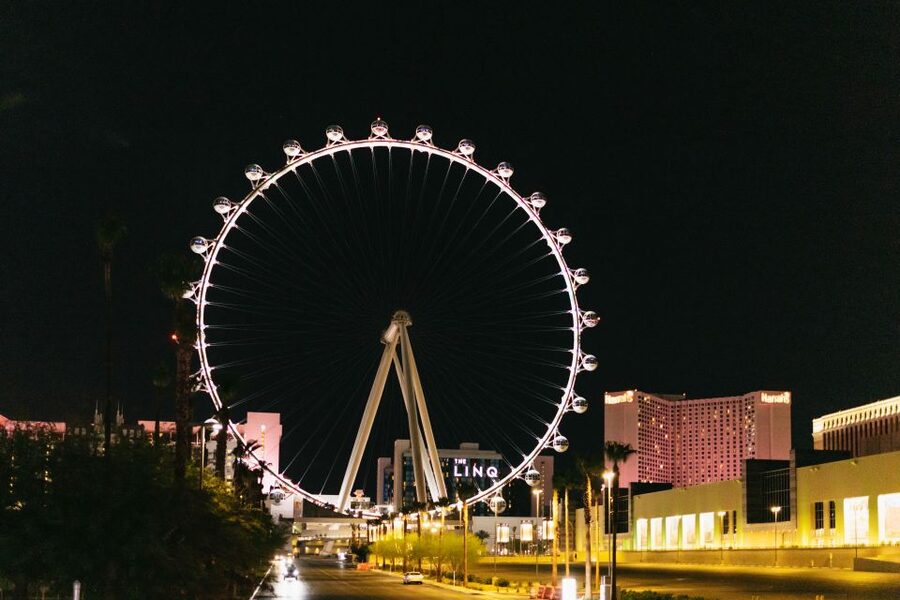 Las Vegas: Sightseeing Night Tour by Open-top Bus - Fremont Street at Night: Short Glimpse, Big Energy