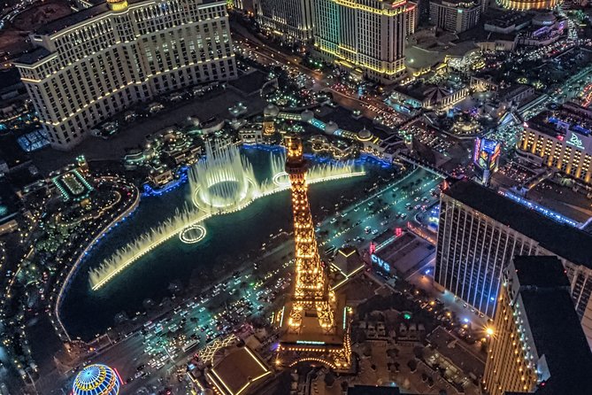 Las Vegas Strip Helicopter Night Flight - What You Actually Fly Past on the Las Vegas Strip at Night