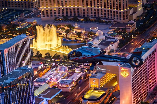 Las Vegas Strip Helicopter Night Flight - Timing That Works When You Have a Tight Vegas Schedule