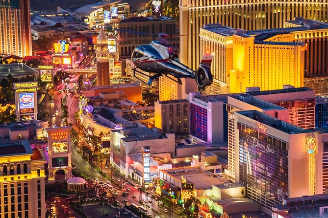 Las Vegas Strip Helicopter Night Flight - Meeting Point and Check-In at 6075 S Las Vegas Blvd