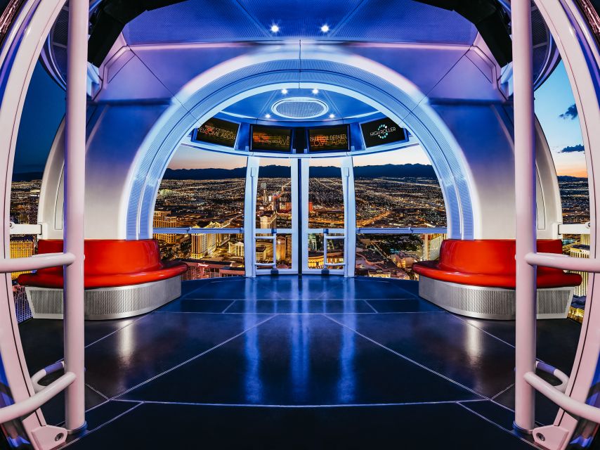 Las Vegas Strip: The High Roller at The LINQ Ticket - What to bring, and what to expect with ticket checks and photos