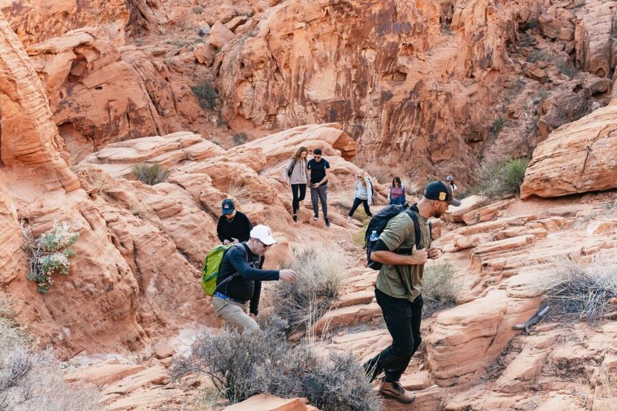 Las Vegas: Valley of Fire Guided Hike with Drinks and Snacks - Getting to the park: the real value of a round-trip transfer