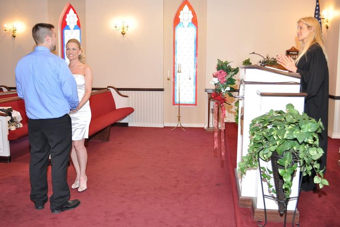Las Vegas Wedding at A Special Memory Wedding Chapel - Ceremony options that change the whole vibe: minister, civil vs religious, languages