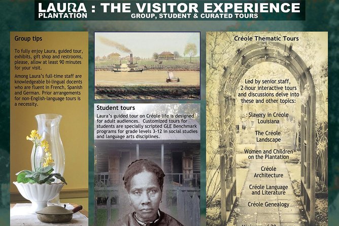 Laura Creole Plantation Guided Tour - Gardens and sugar fields: the outdoors part you should plan for