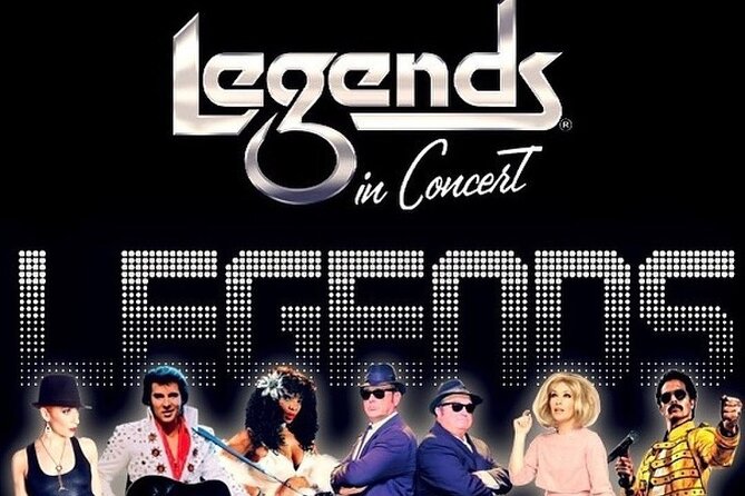 Legends in Concert Myrtle Beach Admission - The show itself: five acts, live band energy, and real choreography