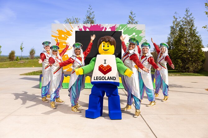 LEGOLAND® New York Theme Park Admission Ticket - Seven themed lands, one LEGO-style flow