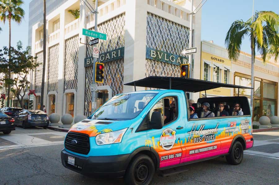 Los Angeles: Celebrity Homes and Hollywood Open-Air Bus Tour - Two Departure Options, One Solid LA Scenic Route