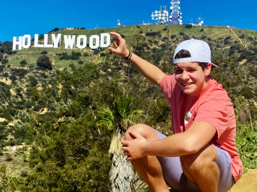Los Angeles: Front & Back of Hollywood Sign Hike Guided Tour - Reaching the Hollywood Sign: front angles, close-ups, and the ultimate photo sequence