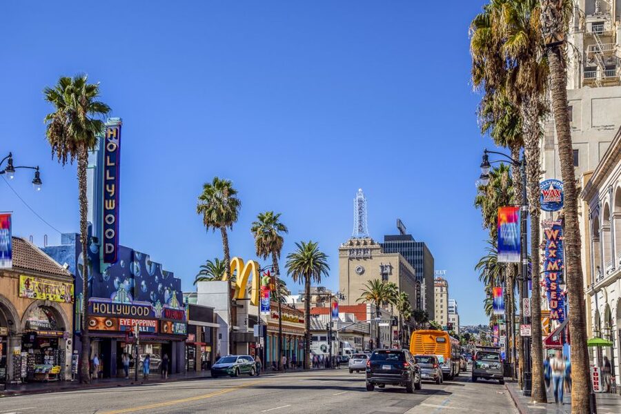 Los Angeles: Hollywood & Celebrity Homes Open-Air Bus Tour - Hollywood and Vine to Sunset Boulevard, where the city feels like a movie