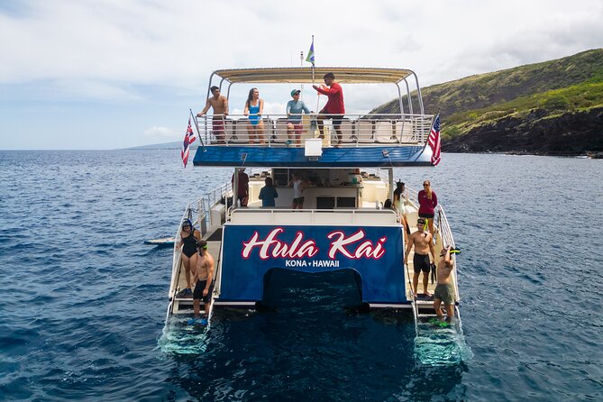 Luxury Kona Coast Snorkel Tour Including Lunch - Keauhou Harbor start: a culture-heavy cruise with real marine time