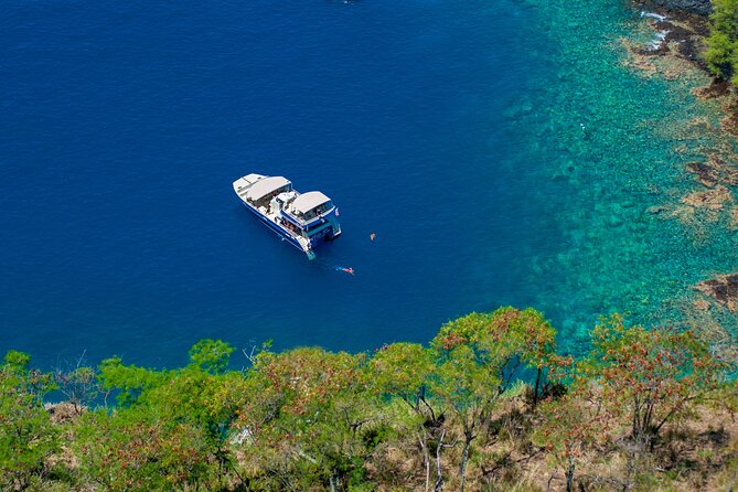 Luxury Kona Coast Snorkel Tour Including Lunch - Kealakekua Bay: Captain Cook Monument, plus a top-tier snorkeling option