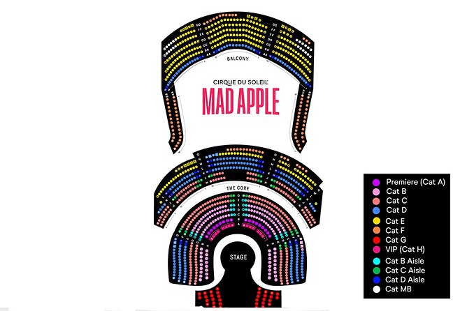 Mad Apple by Cirque du Soleil at New York New York Hotel and Casino - Stop 1: Getting ready at the casino, with a mobile ticket