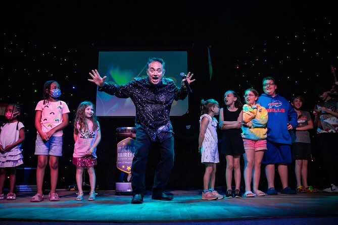 Magic & Comedy Show Starring Michael Bairefoot - Sound and sightlines in the small room