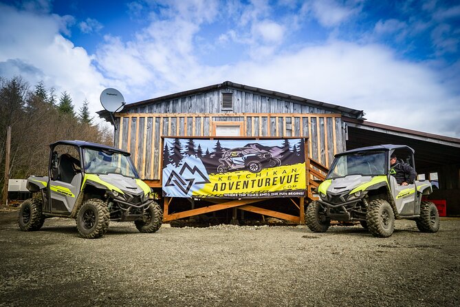 Mahoney Lake Off-Road UTV Tour - Downtown Ketchikan and Ward Cove stops: scenery with context