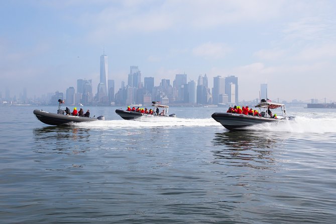 Manhattan Adventure Sightseeing Boat Tour - from Chelsea Piers - Hudson Yards and the NJ skyline angle: the city seen as one big system
