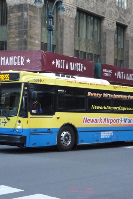 Manhattan: Bus Transfer from/to Newark Airport - Key highlights to know before you book