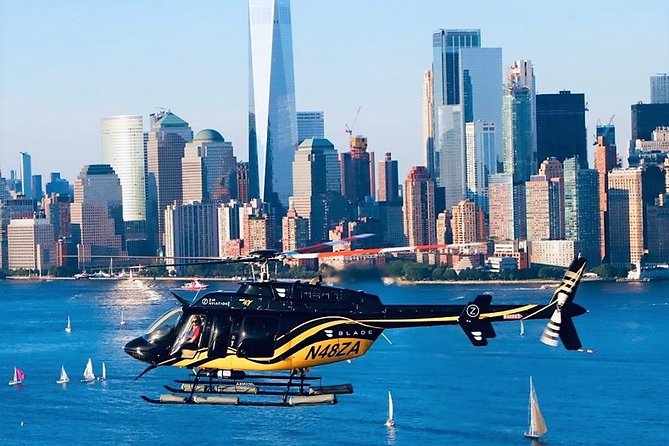 Manhattan Sky Tour: New York Helicopter Flight - Along the Edge Toward Intrepid: Why USS Intrepid Hits Hard From the Air