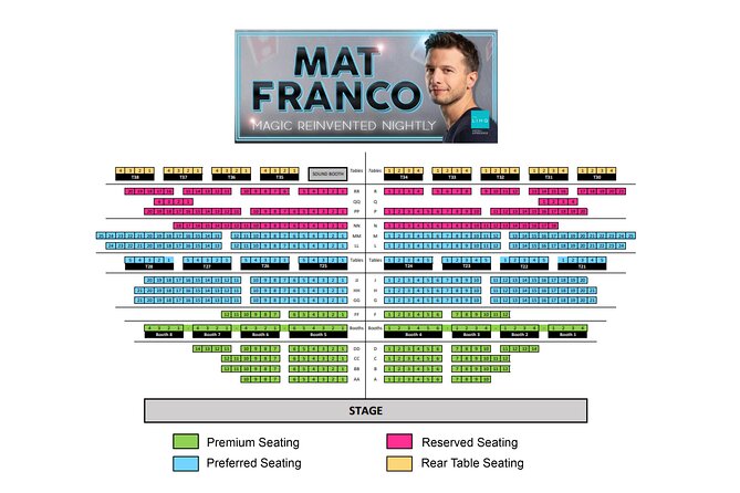 Mat Franco Magic Reinvented Nightly at the LINQ Hotel and Casino - Stop 2: The show, Mat Franco Magic Reinvented Nightly
