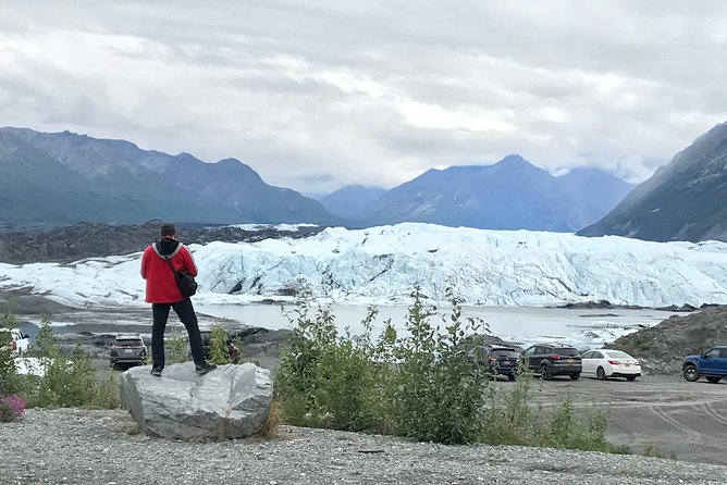 Matanuska Glacier Hike Day Tour - The base camp handoff: microspikes, helmets, and glacier safety