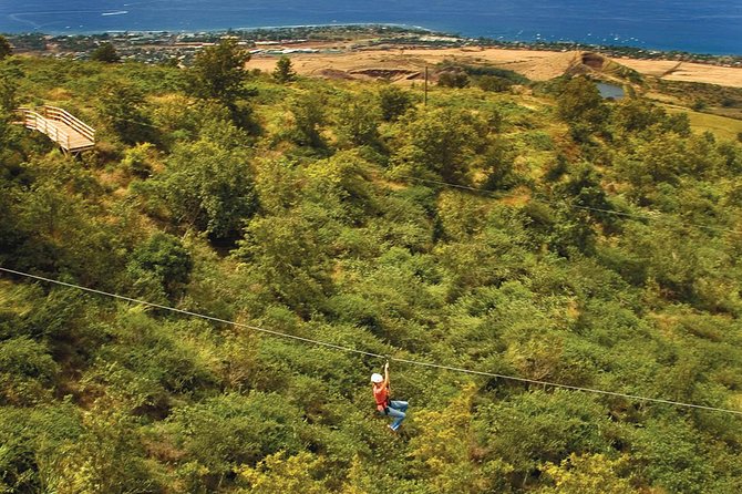 Maui 8 line Zipline Adventure: Soar above valleys & Island views - Skyline Hawaii in Kaanapali: where the adventure starts