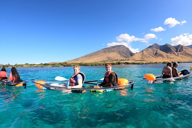 Maui Clear Kayak and Snorkel Tour: Swim with turtles (Makena) - Makena Landing Park: The 7 to 10am Morning Plan